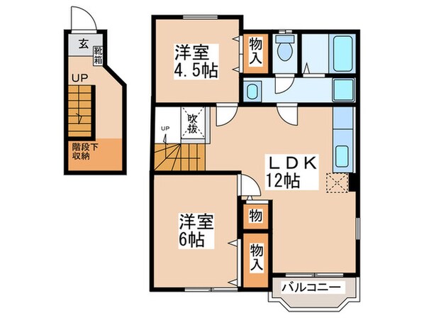 グラシュ－メゾン北館の物件間取画像